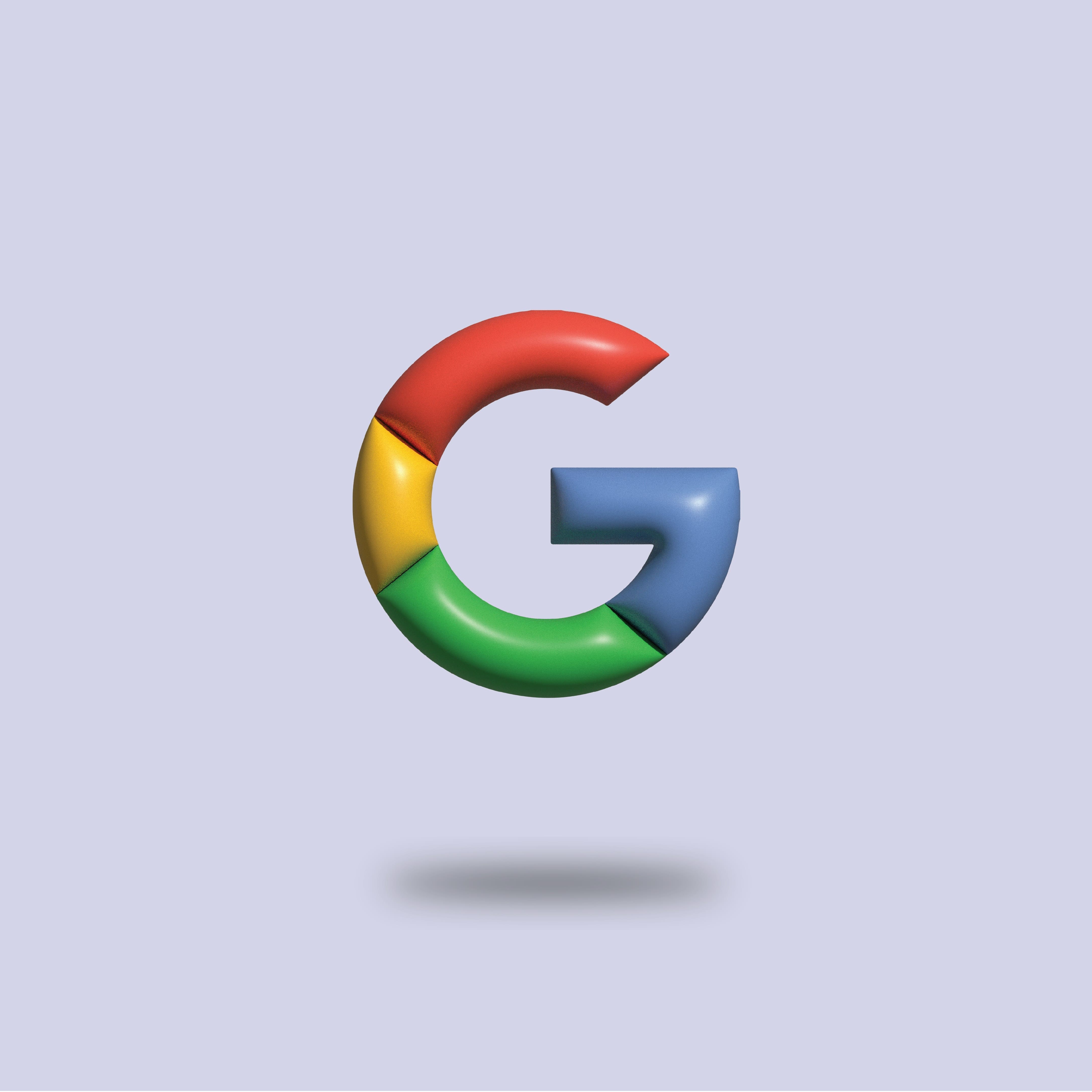logo Google design en 3D